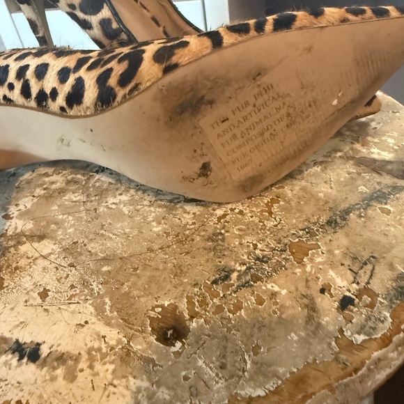 Steve Madden Animal Print Heels - Picture 4 of 10